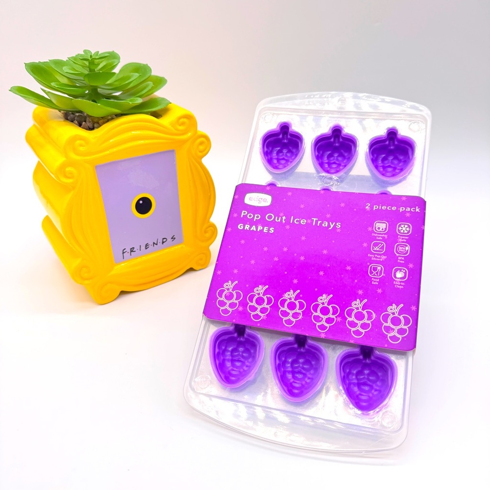 Purple Grape Ice Trays 2 Pack
